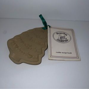 Brown Bag Cookie Art Mold 1986 Christmas Tree Hill Design Recipe Booklet